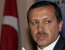 le premier ministre Turc